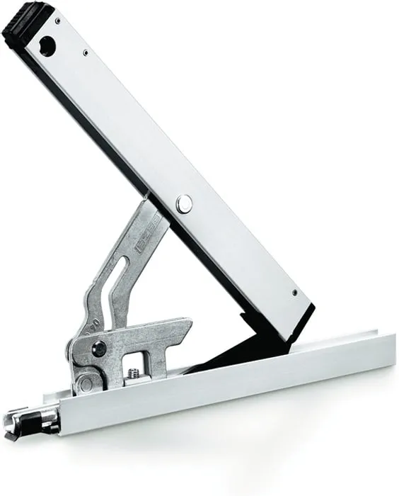 Schere OL 90 silber m.Aushängesperre u.Flügelbock GEZE