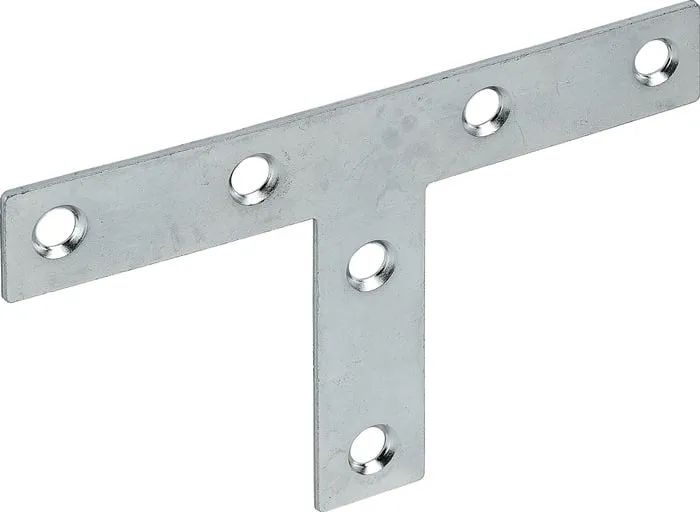 Flachwinkel L.70mm B.16mm S.1,5mm STA blau verz.VORMANN VE: 50St.