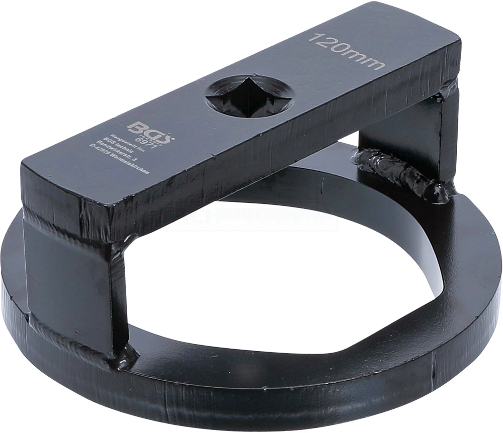 BGS Achsmuttern-/Radkapsel-Schlüssel | für BPW-Achsen | SW 120 mm – 6971