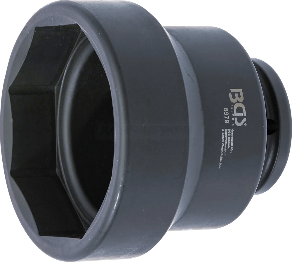 BGS Achsmuttern-Schlüssel | 8-kant | für SCANIA | SW 80 mm – 6979