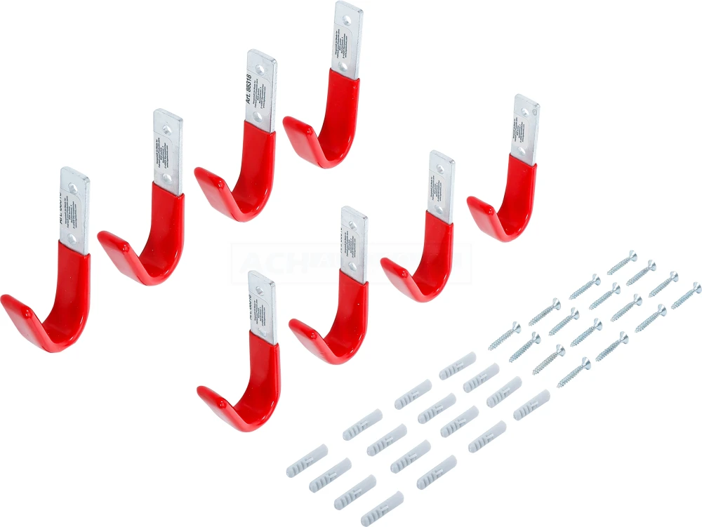 BGS DIY Wandhaken-Satz | 8-tlg. – 88318