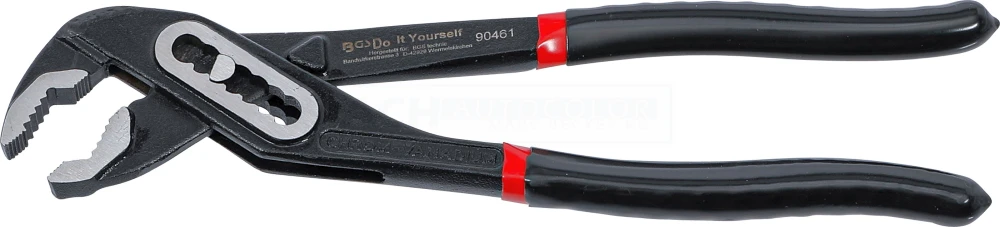 BGS DIY Wasserpumpenzange | mit Durchsteckgewerbe | 250 mm – 90461