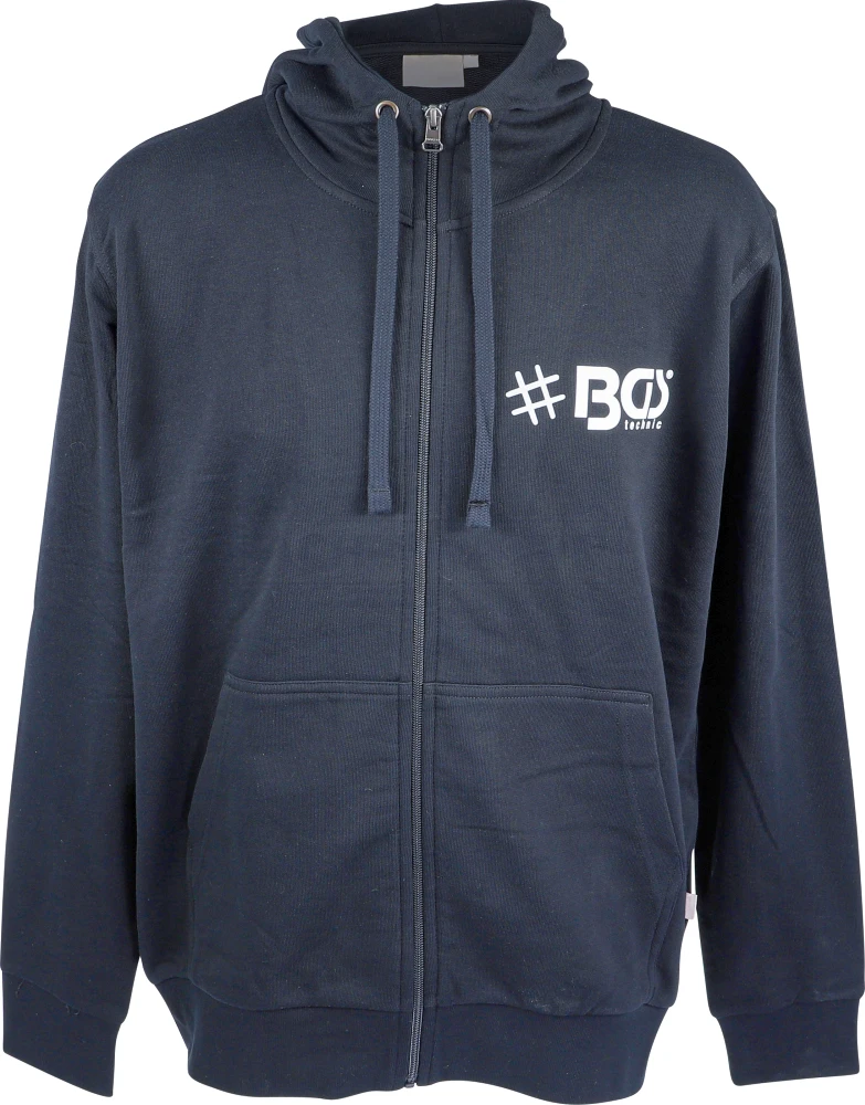 BGS® Kapuzen-Sweatjacke | Größe L – 91003