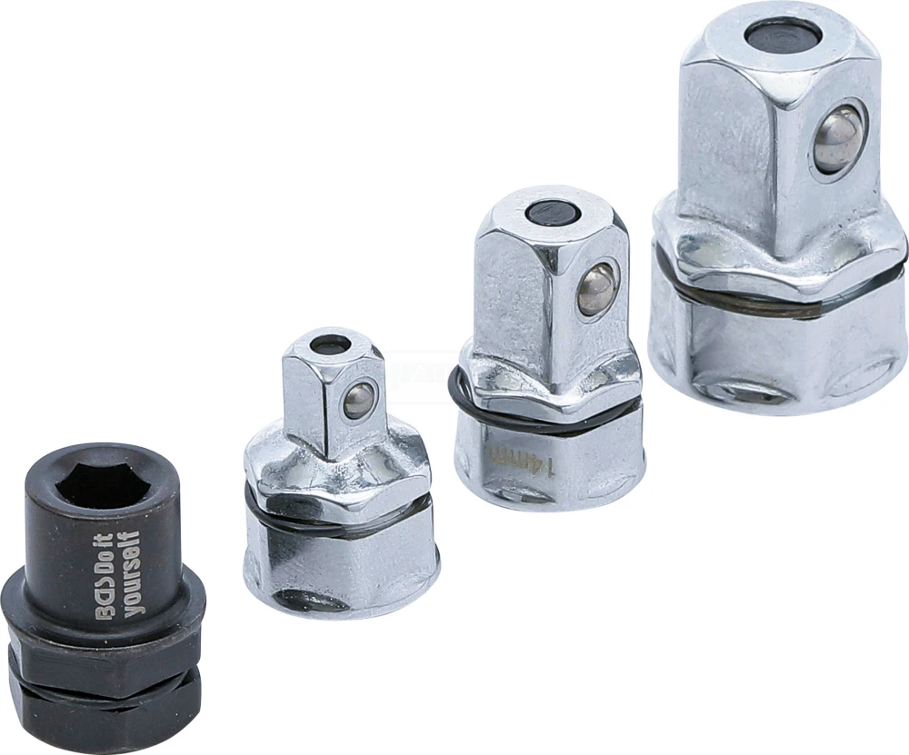BGS DIY Adapter-Satz für Ratschen-Ringschlüssel | 4-tlg. – 98210
