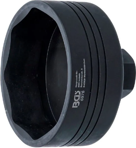 BGS Achsmuttern Schlüssel 8-kant für BPW 12 t Achsen 109 mm