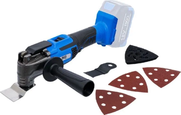 BGS Akku Multifunktionswerkzeug bürstenlos 18 V Solo