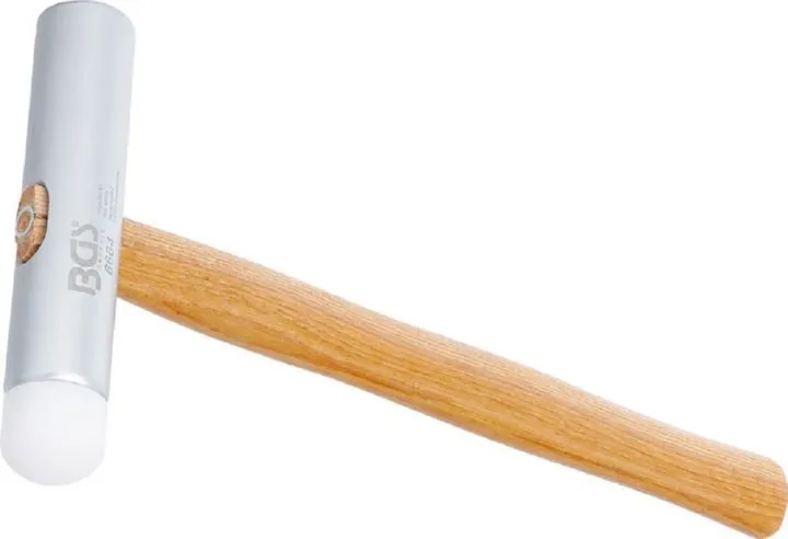 BGS Aluminium Kunststoffhammer Durchmesser 30 mm 300 g extra langer Kopf