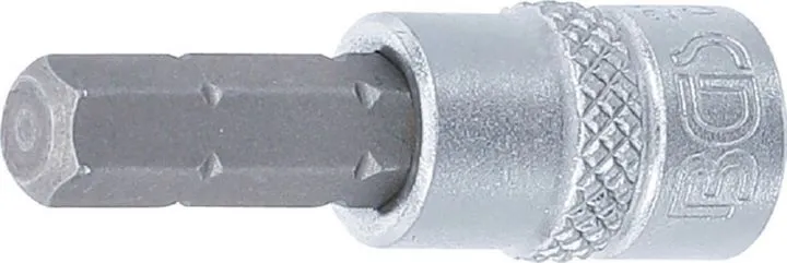 BGS Bit Einsatz Innensechskant 6 mm Antrieb Innenvierkant 6,3 mm 1/4 Zoll
