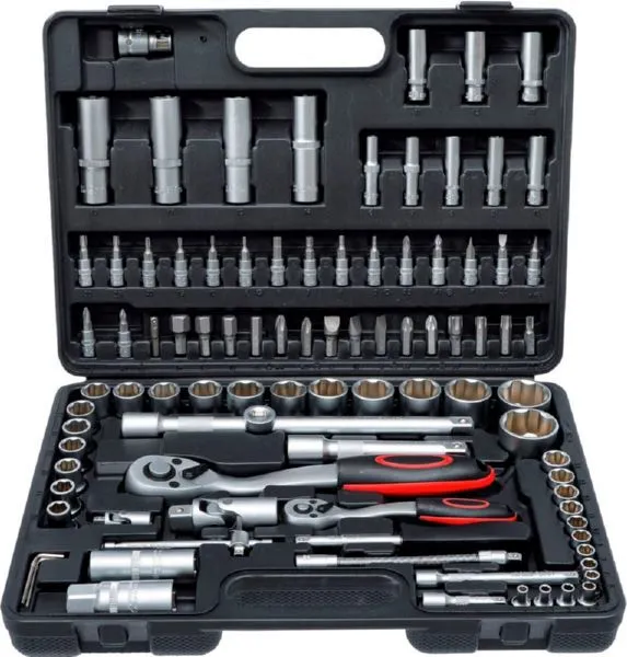 BGS Diy Steckschlüssel Satz Antrieb 6,3 mm / 12,5 mm 94 teilig