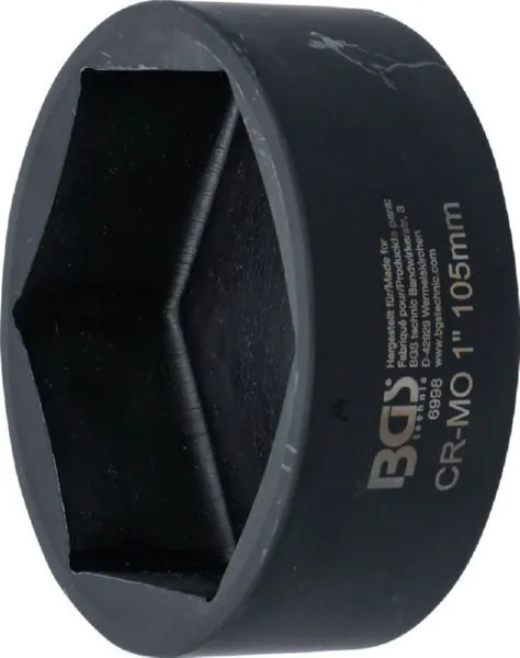 BGS Nabenmuttern Schlüssel Sechskant für DAF, Volvo 105 mm