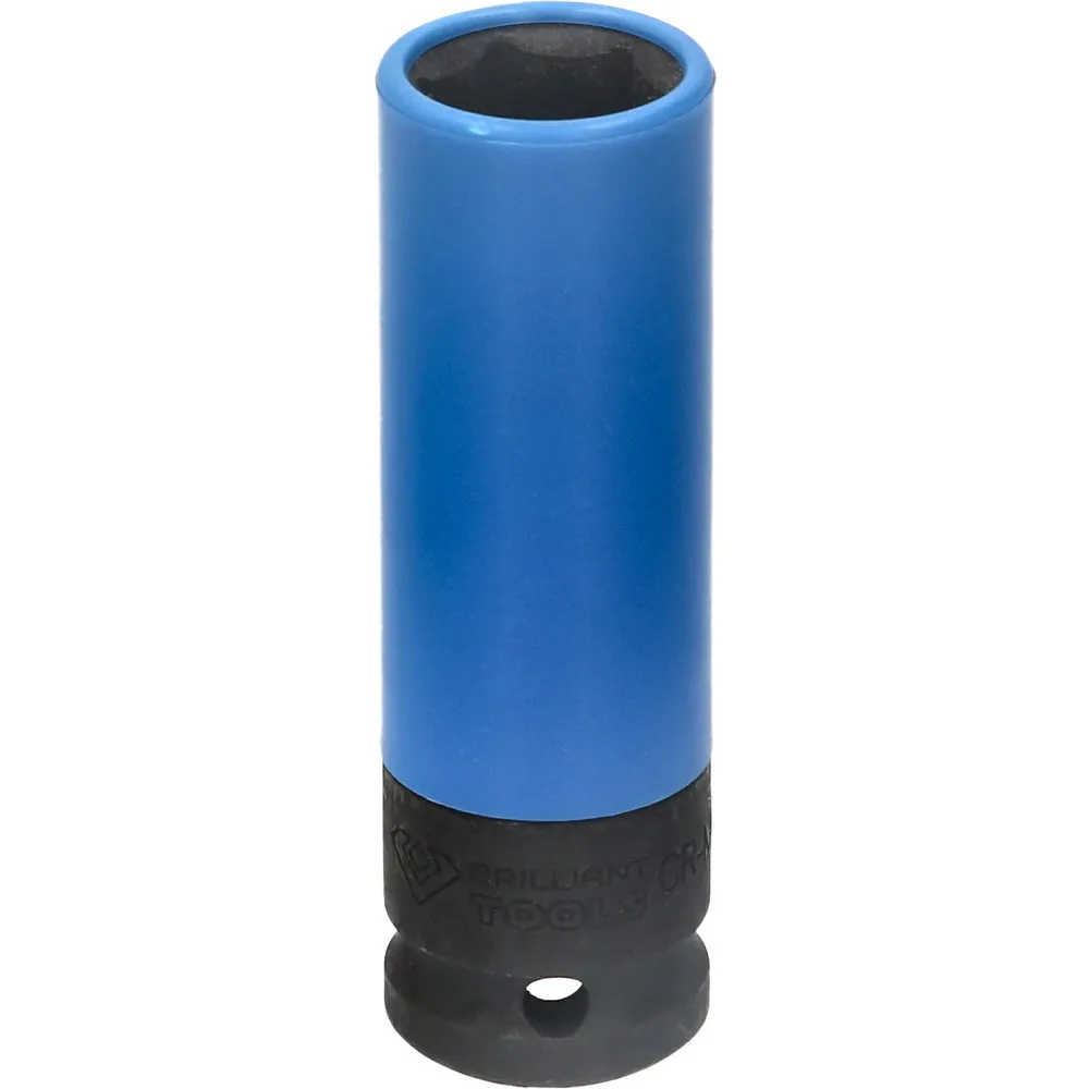 BRILLIANT TOOLS 1/2" Alu-Felgen-Kraft-Stecknuss, 17 mm