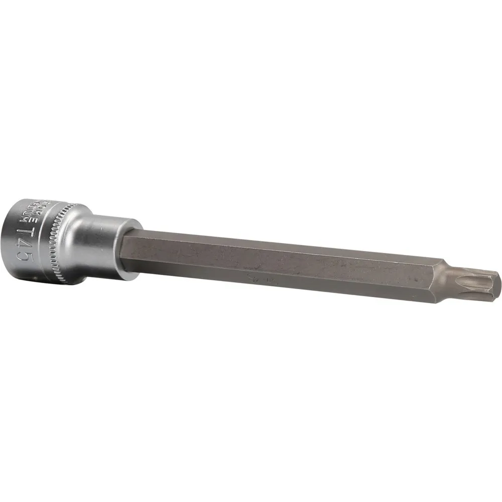 BRILLIANT TOOLS 1/2" Torx-Bit-Stecknuss, 140 mm lang, T45