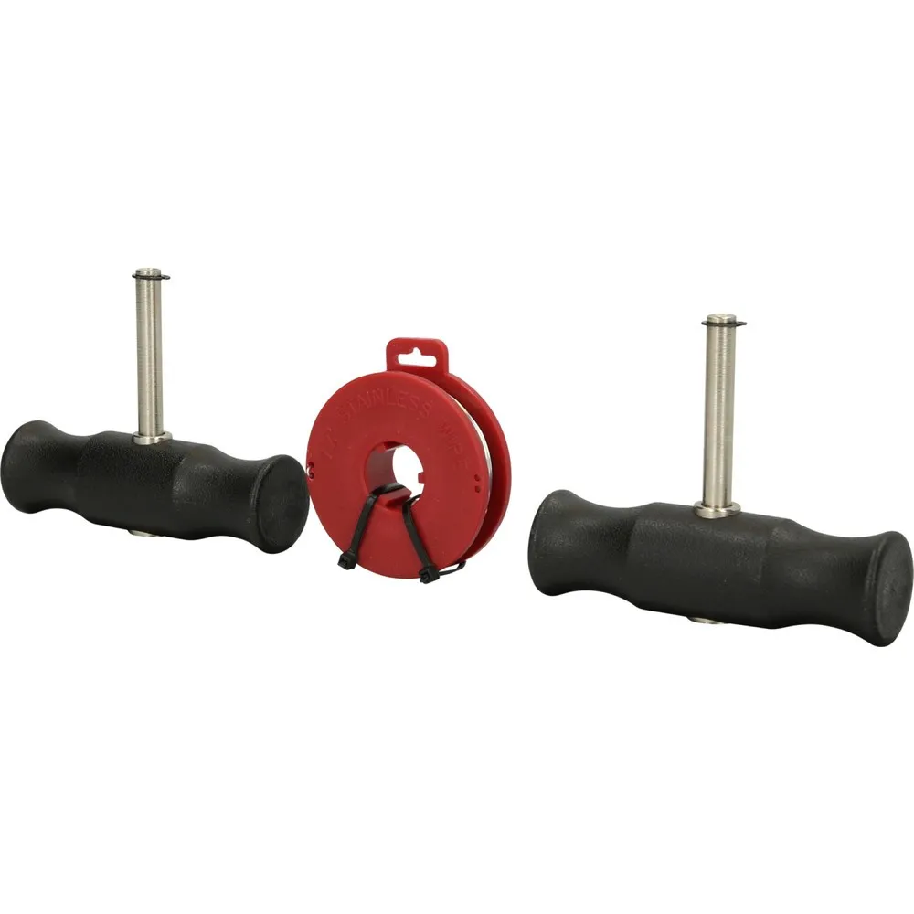 BRILLIANT TOOLS Griffe mit Ziehdraht, 3-tlg