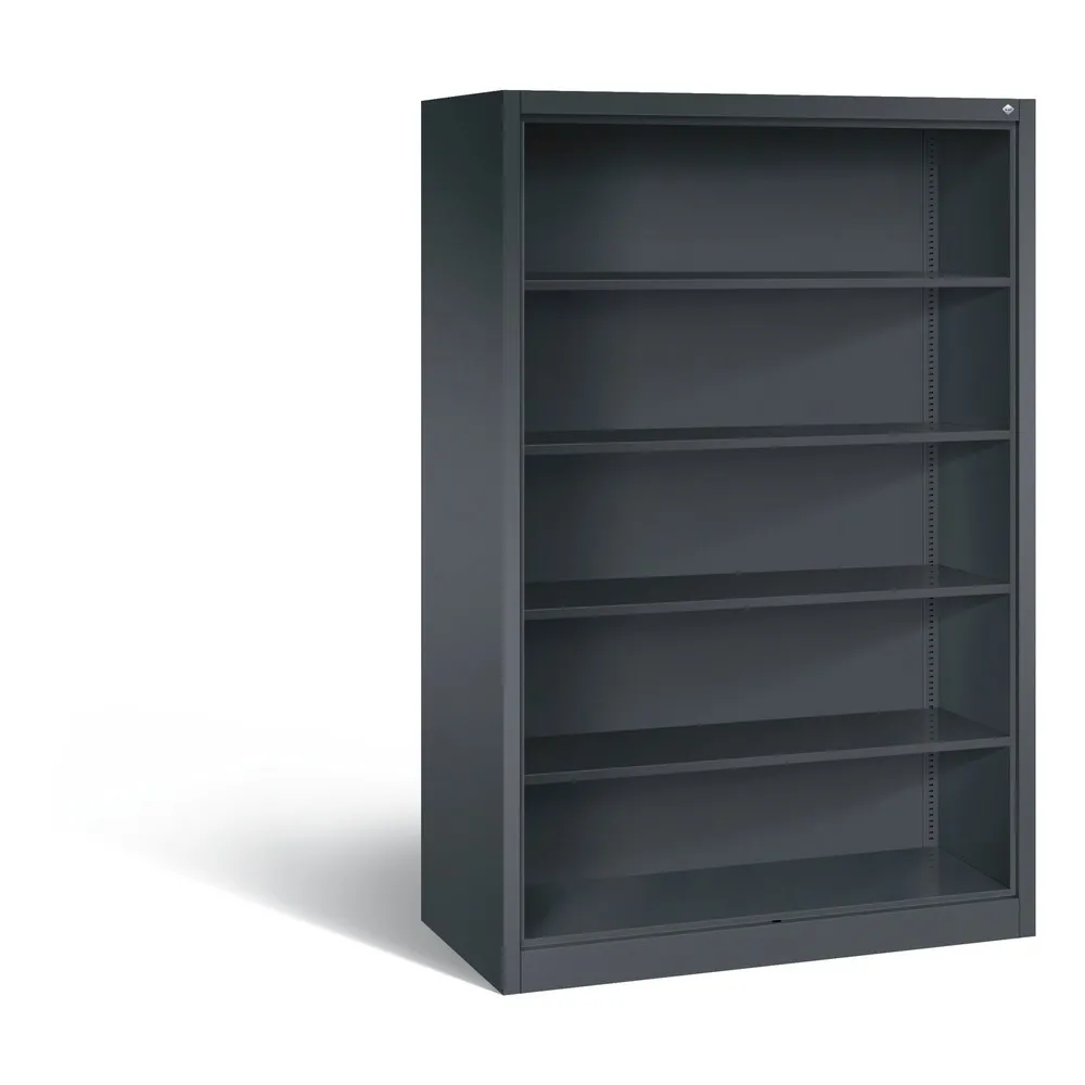 C+P Aktenregal Serie 900, HxBxT 1.950 x 1.200 x 600 mm, schwarzgrau