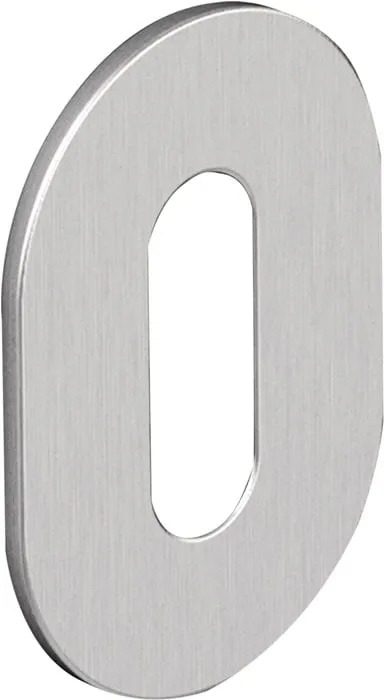 Schlüsselrostten-Paar 306XAM VA XA Schildst.1,5mm BB ov.HEWI