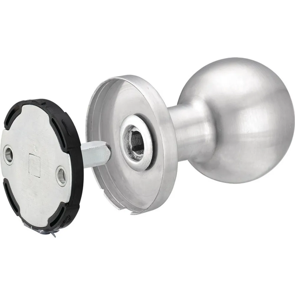 EDI Türknopf K5/050/02, Edelstahl F00, Kugelknopf