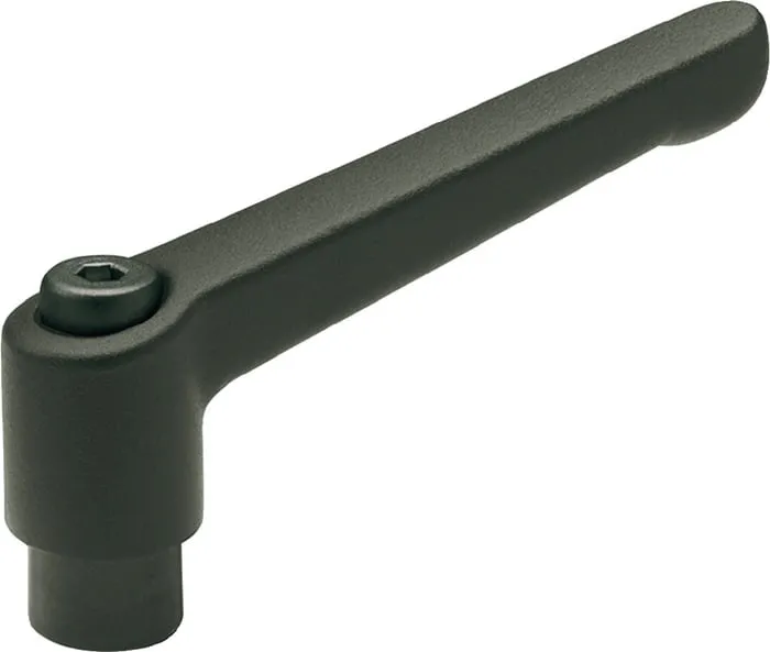 Verstellbarer Klemmhebel GN 300 d1 M 8mm l1 63mm IG GANTER