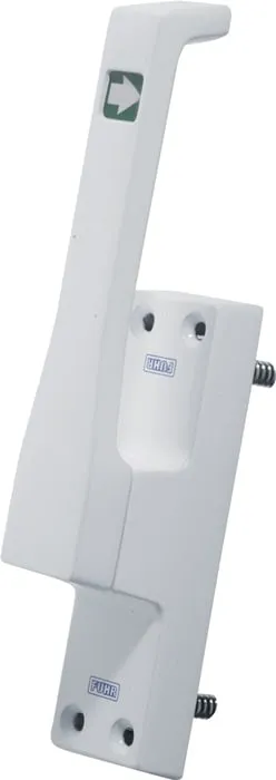 Türtreibr.970 DIN li.silber elox.LM 50mm Rundstange 10mm FUHR