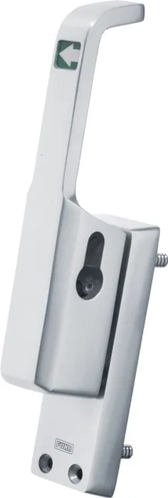 Türtreibr.982 DIN re.silber elox.LM 23mm Rundstange 10mm FUHR