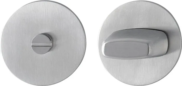 Schlüsselrosetten-Paar E849NS VA F69 Schildst.2mm SK/OL rd.HOPPE