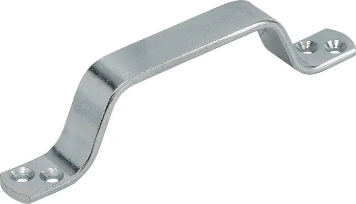 Handgriff L.160mm B.20mm STA blau verz.Anz.Löcher 4 VORMANN VE: 10St.