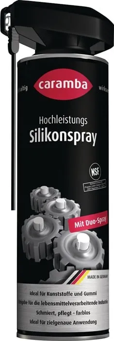 Hochleistungssilikonspray farblos NSF H2 500 ml Spraydose Duo-Spray CARAMBA VE: 6St.