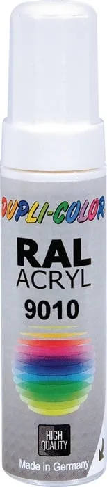 Lackstift reinweiss ma RAL 9010 12 ml Stift DUPLI-COLOR VE: 30St.