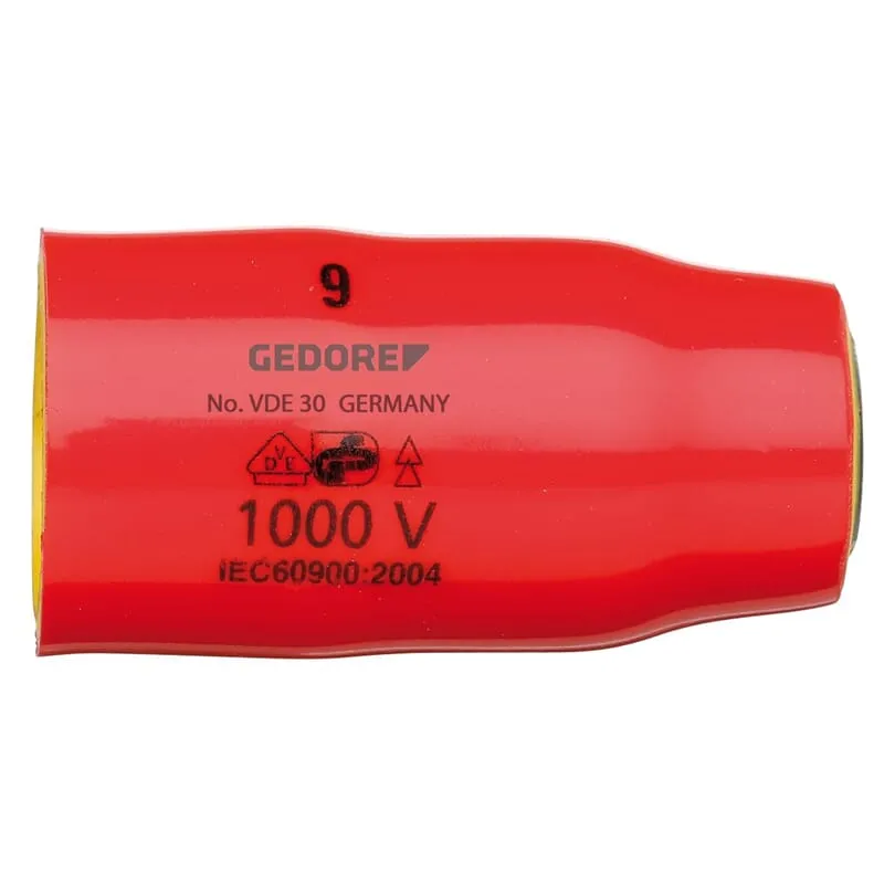 Gedore VDE 30 8 VDE-Steckschlüsseleinsatz 3/8" 6-k