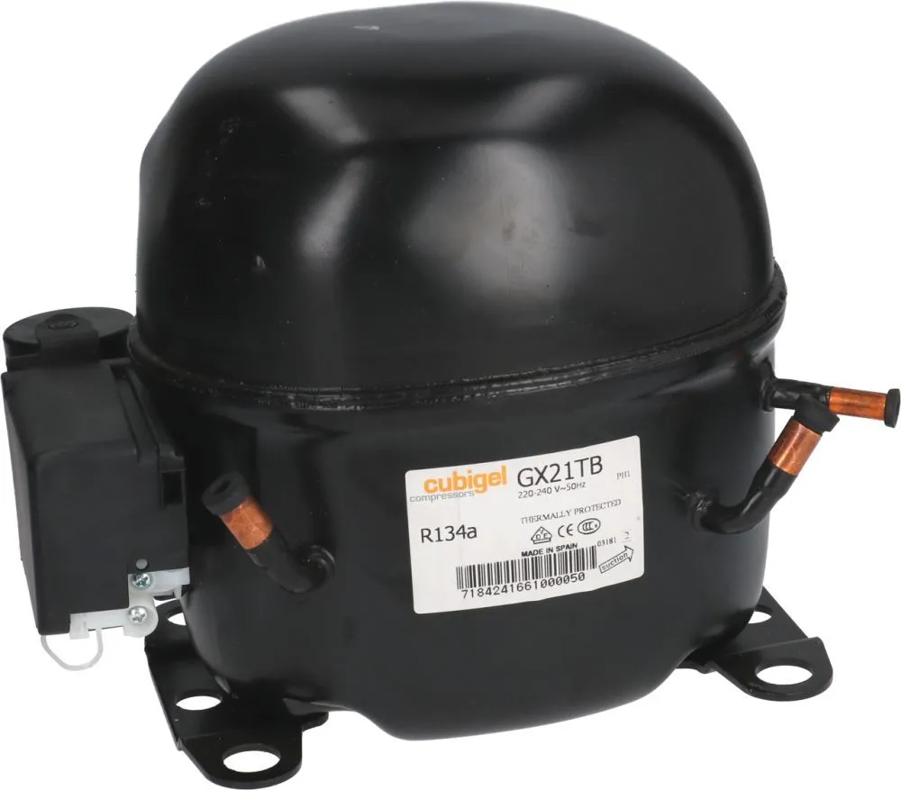 CUBIGEL GX21TB Kompressor HMBP 50Hz 18Kg 20,7 cc R134a CSIR 220/230V