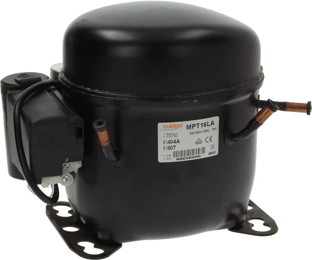 CUBIGEL MPT16LA Kompressor 50Hz 10kg 16,1 cc R404a/R507 1/2 HP CSR