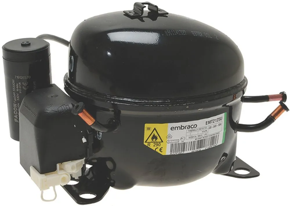 EMBRACO-ASPERA EMT2125U Kompressor für IARP LBP R290 5,96cm³ 1/3HP