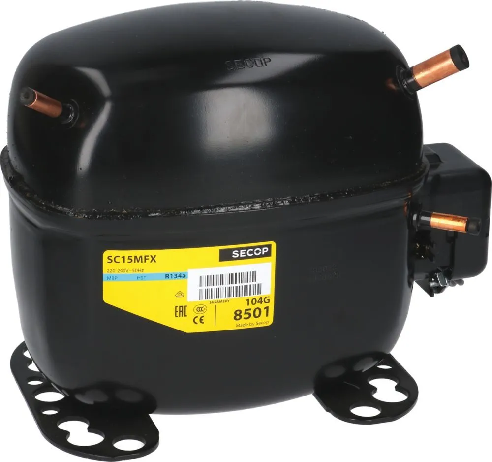SECOP-DANFOSS SC15MFX Kompressor HMBP 50Hz 15,28 cc R134a 3/8 HP CSIR