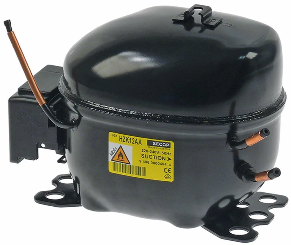 SECOP-DANFOSS HZK12AA Kompressor für Efficold LBP 50Hz Höhe 176,50mm
