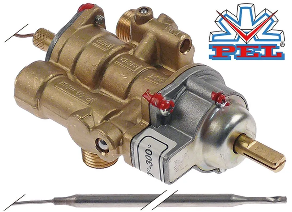 PEL 25ST Gasthermostat für Bertos G7F4E, G7F6E, G6F2B+A2, Lotus 0,35mm