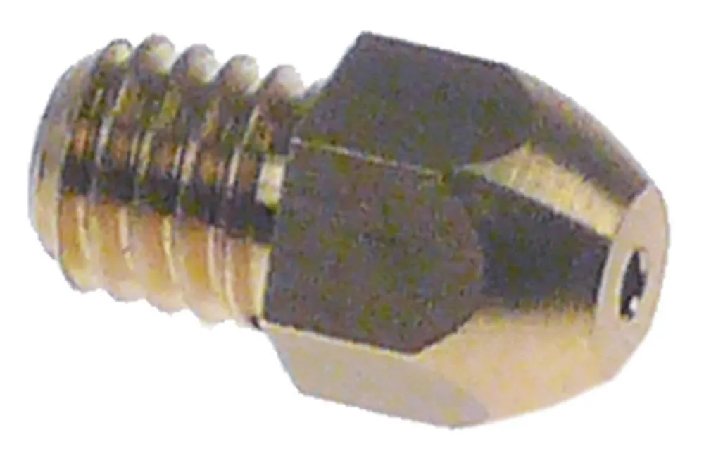 Lincat Gasdüse J10, J5, OG7302 Bohrung ø 1,30mm 12-28 UNF Länge 12mm