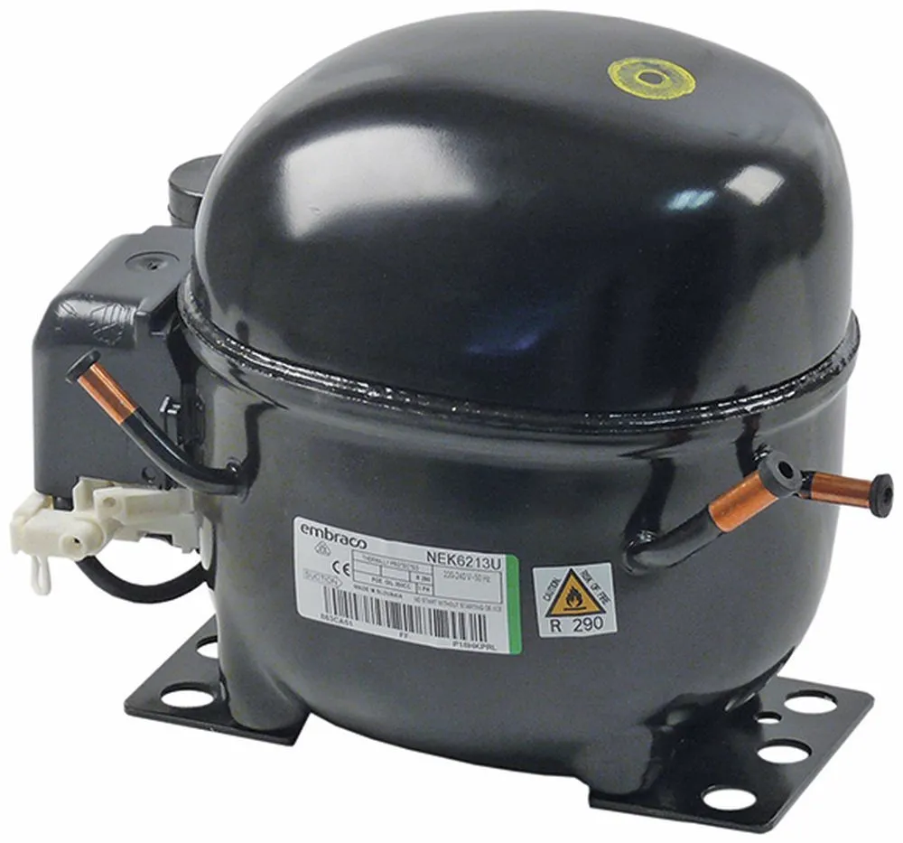 EMBRACO-ASPERA NEK6213U Kompressor für Pastorfrigor 50Hz Höhe 280mm
