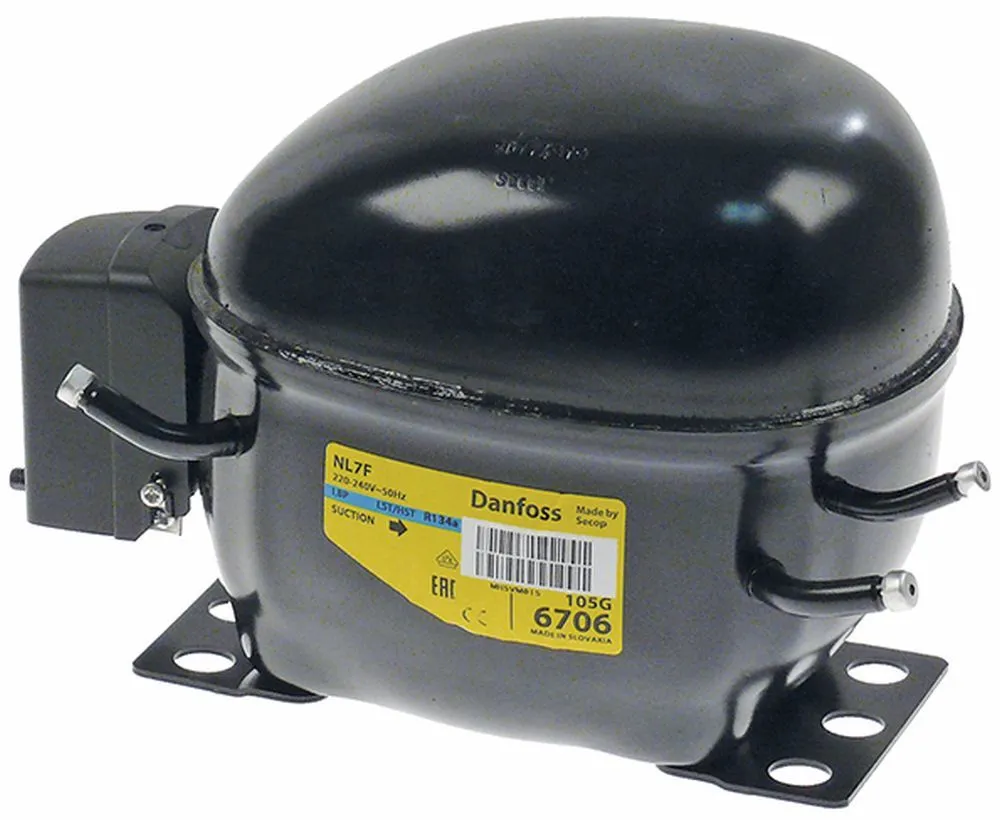 SECOP-DANFOSS NL7F Kompressor 303W 220-240V RSIR/CSIR 99W 136W 182W