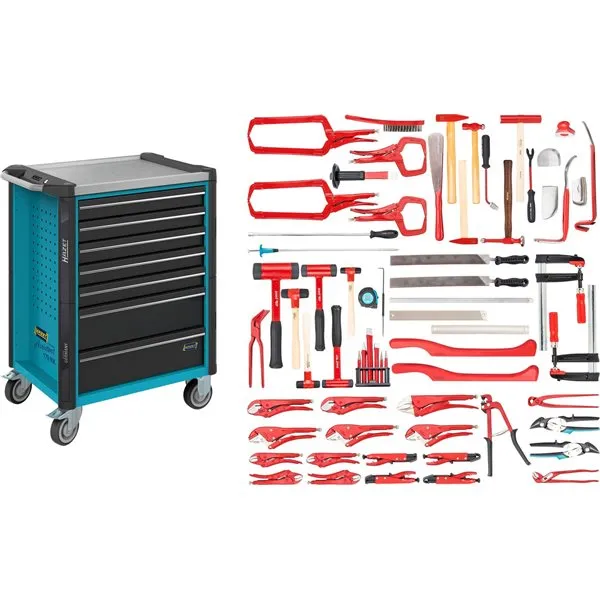 Hazet 179NX-7/65ALU Werkstattwagen - Karosserie