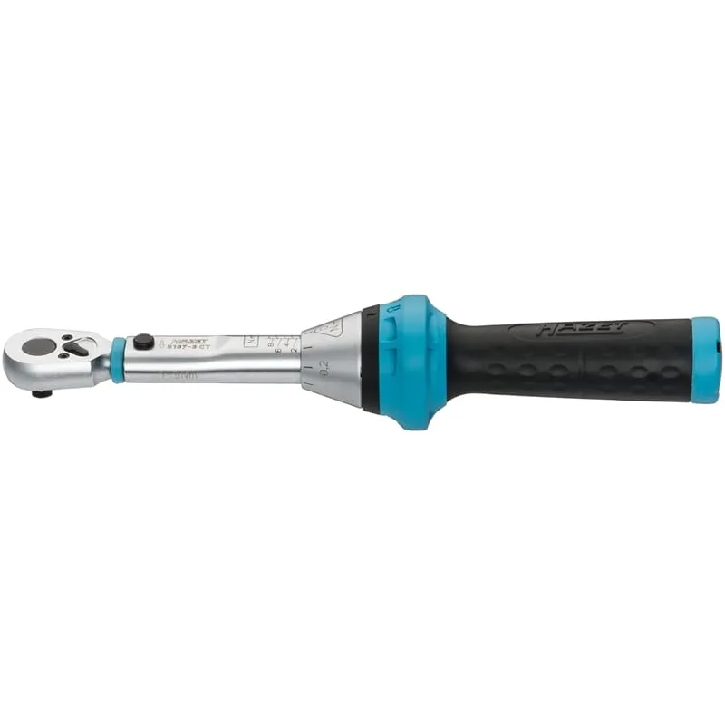 Hazet 5107-3CT Drehmomentschlüssel 1/4" 1-9 Nm