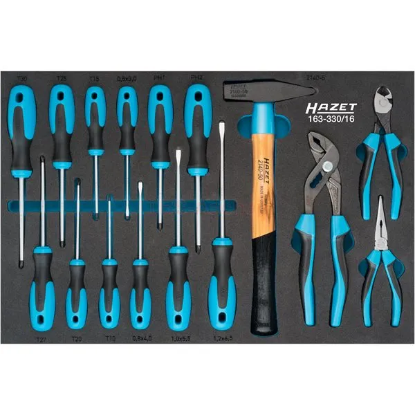 Hazet 163-330/16 Werkzeug-Sortiment, 16-tlg.