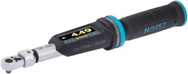 Hazet Elektronischer Drehmomentschlüssel 7281-2STACCAL 1/4 Zoll Vierkant 260 mm