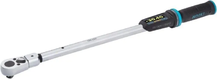 Hazet Elektronischer Drehmomentschlüssel 7292-5STAC 1/2 Zoll 20-200 Nm 520 mm