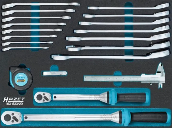 Hazet Universal Satz 163-533/20 20 teilig 8 – 24