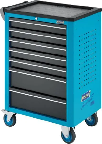 Hazet Werkstattwagen Assistent fahrbar 176N-7 Sortiment 193 teilig 500 x 780 x 1018 mm