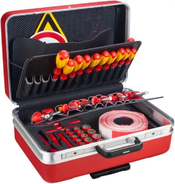 Hazet Werkzeug Satz für Hybrid und Elektrofahrzeuge 150/43 3/8 Zoll Vierkant