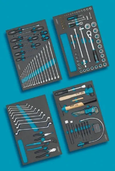Hazet Werkzeugsortiment 0-7/117 Mechanik PKW mit 117 Teilen