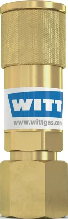 Schlauchkupplung SK 100-3 Sauerstoff G 1/4Zoll RH MG Körper WITT