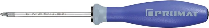 Schraubendreher Gr.PZD 1 Klingen-L.80mm 3K-Griff Rundkl.PROMAT