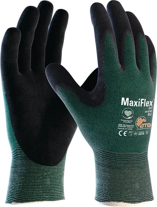 Schnittschutzhandschuhe MaxiFlex® Cut™ 34-8743 HCT Gr.10 Nitril,silikonfrei