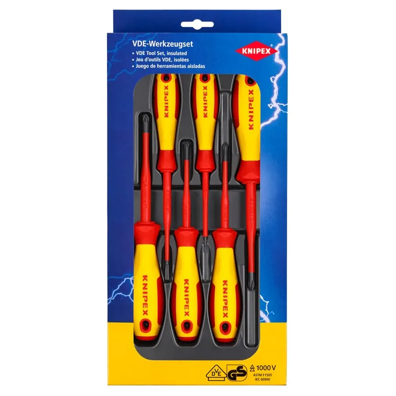 Knipex 00 20 12 V04 VDE Schraubendreher-Set S/PH-Z